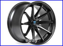 19 Rohana Rc10 Matte Black Concave Wheels For Mercedes W204 W205 C250 C300 C350