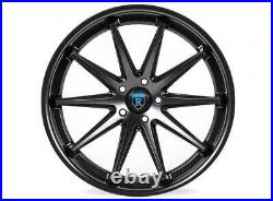 19 Rohana Rc10 Matte Black Concave Wheels For Mercedes W204 W205 C250 C300 C350