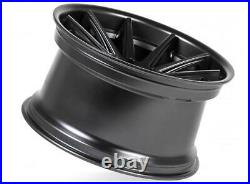 19 Rohana Rc10 Matte Black Concave Wheels For Mercedes W204 W205 C250 C300 C350