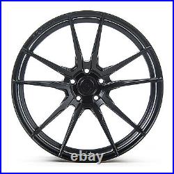 19 Rohana Rfx2 Matte Black Concave Wheels Rims For Porsche 996 911 C4s Turbo