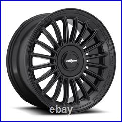 19 Rotiform BUC-M Alloy Wheels Black 5x112 fits VW Caddy Mk3 Mk4