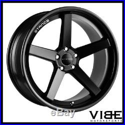 19 Stance Sc5 Matte Black 19x9.5 Concave Wheels Rims Fits Audi B8 A4 S4