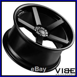 19 Stance Sc5 Matte Black 19x9.5 Concave Wheels Rims Fits Audi B8 A4 S4