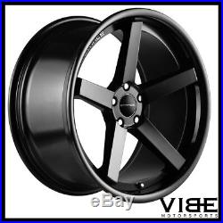 19 Stance Sc5 Matte Black 19x9.5 Concave Wheels Rims Fits Audi B8 A4 S4