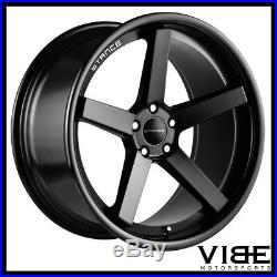 19 Stance Sc5 Matte Black 19x9.5 Concave Wheels Rims Fits Audi B8 A4 S4