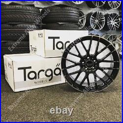 19 Targa TG2 Alloy Wheels Fits Vw Arteon Beetle Bora Caddy Cc Eos Golf 5x112