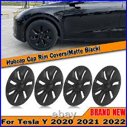 19 Wheel Cover Hubcap Hub Caps For Tesla Model Y 2020 2021-2023 Matte LR-09773