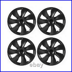 19 Wheel Cover Hubcaps Rim Cover For Tesla Model Y 2020 2022 2023 Matte Black