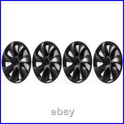 19 Wheel Cover Hubcaps Rim Cover For Tesla Model Y 2020 2022 2023 Matte Black