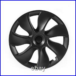 19 Wheel Cover Hubcaps Rim Cover For Tesla Model Y 2020 2022 2023 Matte Black