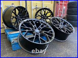 19 Xt1 Alloy Wheels Bmw 4 5 6 3 Series Alloy M Performance Sport Black F30 763m