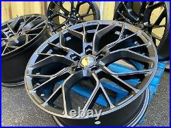 19 Xt1 Alloy Wheels Bmw 4 5 6 3 Series Alloy M Performance Sport Black F30 763m