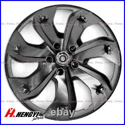 19 inch Hubcap Hub Cap Wheel Rim Cover Fit Tesla Model Y 2020-2023 Matte Black