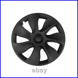 19 inch Hubcap Hub Cap Wheel Rim Cover For Tesla Model Y 2020-2023 Matte Black