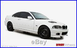 19x8.5/9.5 Vmr 718 Matte Black Staggered Wheel 5x120 Fit Bmw 325 328 330 335 M3