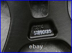 1 Genuine Fiat 500 Sport 16 Alloy Wheel Rim Matte Black 51890133 51852047