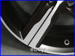 1 Genuine Volvo V40 Xc60 17 Alloy Wheel Rim Matte Black Diamond Cut 31423871