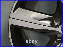 1 Genuine Volvo V40 Xc60 17 Alloy Wheel Rim Matte Black Diamond Cut 31423871