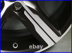 1 Genuine Volvo V40 Xc60 17 Alloy Wheel Rim Matte Black Diamond Cut 31423871