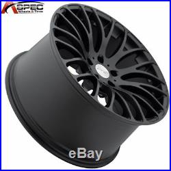 1 Mrr Hr6 20x9 5x120 +18 Matt Black Rim Wheel Bmw 5 6