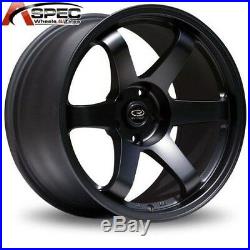 1 Rota Grid 17x9 5x114.3 +42 73.1 Flat Black Rim Wheel