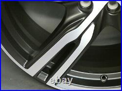 1 Volvo S90 V90 20 R-design Alloy Wheel Rim Matte Black & Diamond Cut Genuine