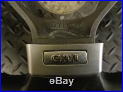2005 Vw Golf 2.0 Gti 5dr Mk5 Flat Bottom Leather Steering Wheel #613