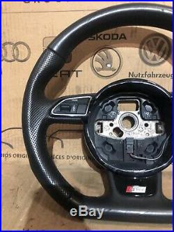 2012-2016 Audi A3 A4 A5 S Line Multi Function Flat Bottom Steering Wheel 8u0124c