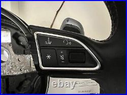 2013-2019 Audi S3 8v Flat Bottom Steering Wheel Multifunction Paddle 8v0419091ab