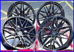 20 Ayr 05 Black Alloy Wheels Fits Bmw 1 3 Series e36 e46 e90 e91 e92 e93 z3 z4