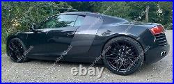 20 Ayr 05 Black Alloy Wheels Fits Bmw 1 3 Series e36 e46 e90 e91 e92 e93 z3 z4