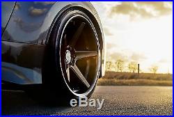 20 Ferrada Fr3 Matte Black Concave Wheels Rims Fits Dodge Charger Rt Se Srt8