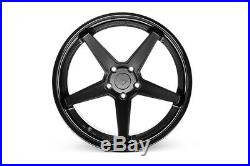 20 Ferrada Fr3 Matte Black Concave Wheels Rims Fits Dodge Charger Rt Se Srt8