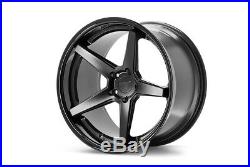 20 Ferrada Fr3 Matte Black Concave Wheels Rims Fits G37 Coupe 20x9 20x10.5