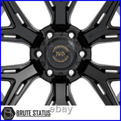20 Hawke 6YU Alloys for Fiat Fullback 6x139.7 Wheels Matte Black