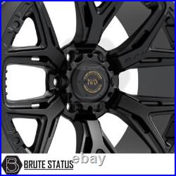 20 Hawke 6YU Alloys for Mitsubishi L200 6x139.7 Wheels Matte Black
