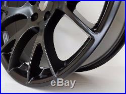 20 Matt Black Satin Wheels & Tyres Fits Chrysler 300c, Dodge Charger, Crd, Srt