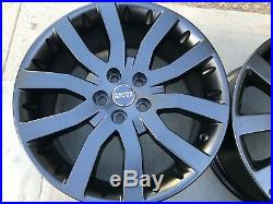 20 Matte Black Oem Original Range Rover Sport Supercharged Stormer Wheels