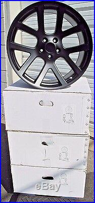 20 New Set of 4 Dodge Ram 1500 SRT 10 Style Black Wheels Rims 2223