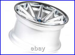 20 Rohana Rc10 Machined Silver Concave Wheels For Mercedes W213 E300 E400 E450