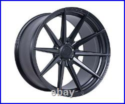 20 Rohana Rf1 Matte Black Concave Wheels For Mercedes W212 E Class E350 E400