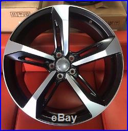 20 S7 Rs7 Style Alloy Wheels Matt Black/pol Fits Audi A4 A5 A6 A7 A8