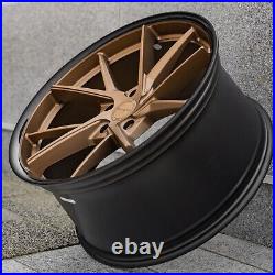20 Tesla Model S Riviera Rf1 Flow Formed M/bronze G/blk Lip 10j 11j Alloys