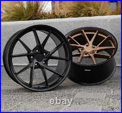 20 Tesla Model S Riviera Rf1 Flow Formed M/bronze G/blk Lip 10j 11j Alloys