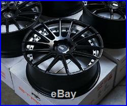 20 XO Monaco Matte Black Wheels for BMW F30 F32 E90 E91 E92 E93