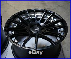 20 XO Monaco Matte Black Wheels for BMW F30 F32 E90 E91 E92 E93