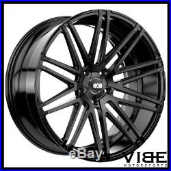 20 Xo Milan Matte Black Concave Wheels Rims Fits Bmw F01 740 750 760
