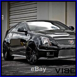 20 Xo Milan Matte Black Concave Wheels Rims Fits Cadillac Cts V Coupe
