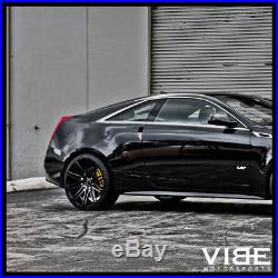 20 Xo Milan Matte Black Concave Wheels Rims Fits Cadillac Cts V Coupe