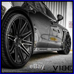 20 Xo Milan Matte Black Concave Wheels Rims Fits Mercedes W221 S550 S63 S65